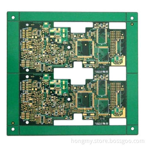 FR4 Double-sided Immersion Gold PCB with ICs